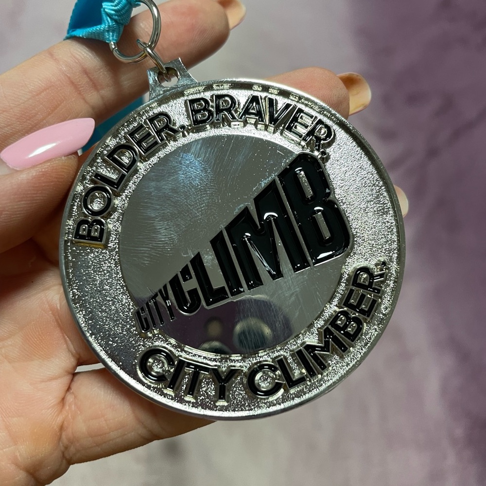 Silver City Climber  EDGE NYC Medal